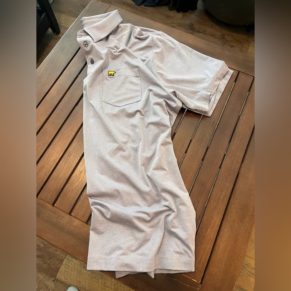 Purple jack Nicklaus Polo Shirt with Logo